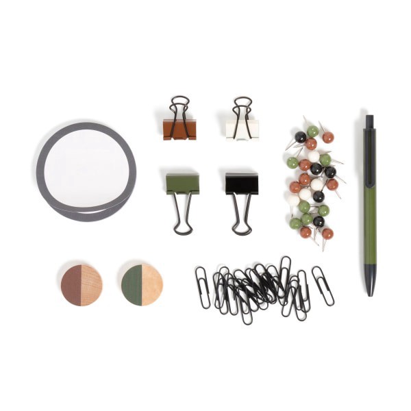 slide 4 of 4, U Brands® Novelty Stationery Kit, Off Beat Geo, Kit Of 80 Pieces, 1 ct