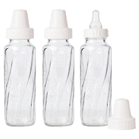 slide 4 of 5, Evenflo Classic Glass Bottles, 3 ct; 8 oz