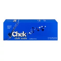 Chek Club Soda - 12 ct; 12 oz - 12 ct; 12 oz