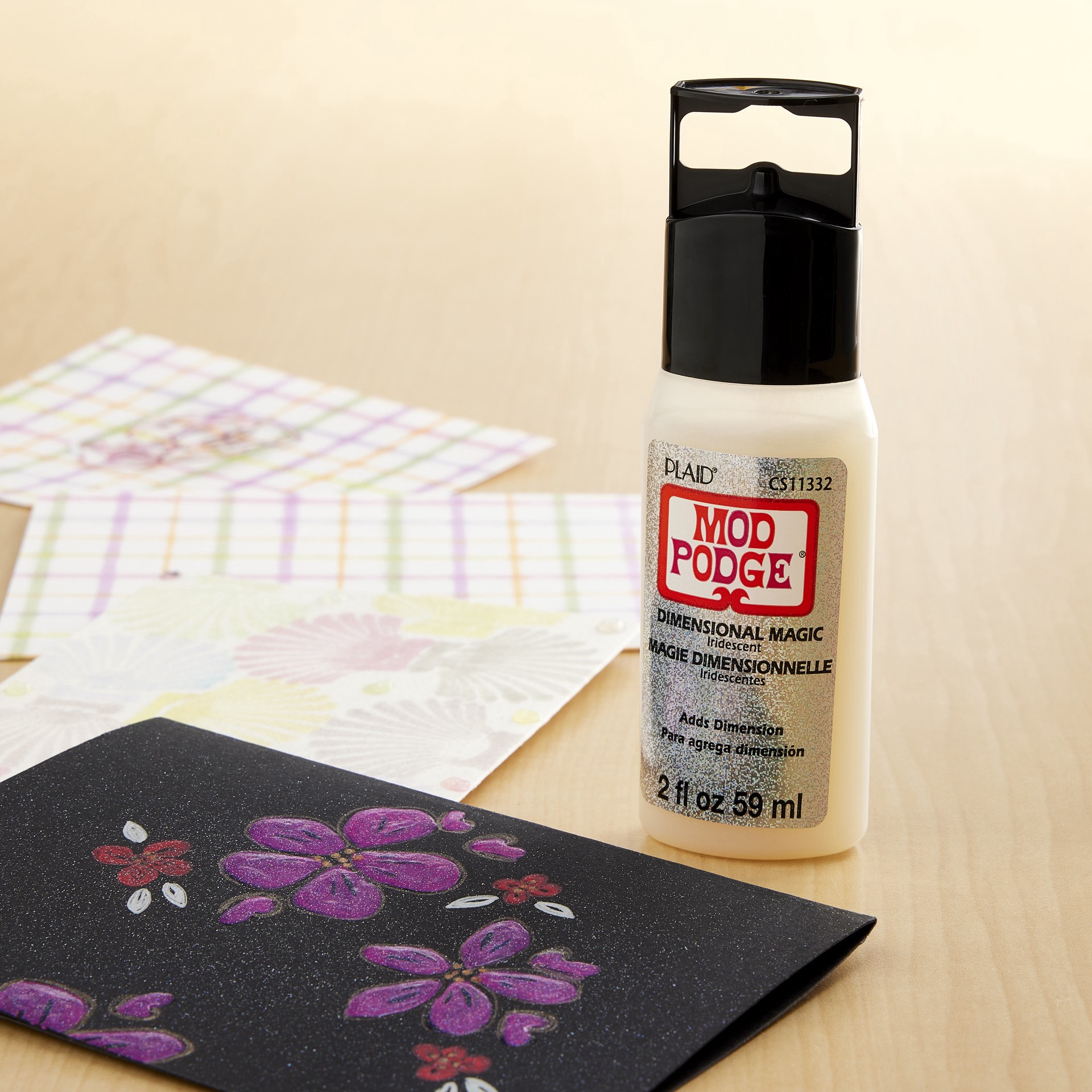 slide 2 of 3, Mod Podge Dimensional Magic, 2 fl oz