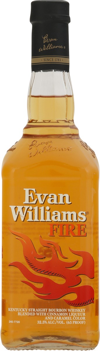 slide 9 of 9, Evan Williams Kentucky Straight Bourbon Fire Whiskey 750 ml, 750 ml