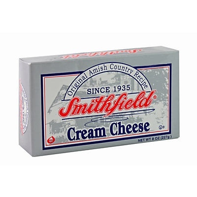 slide 1 of 1, Smithfield European Cream Cheese, 8 oz