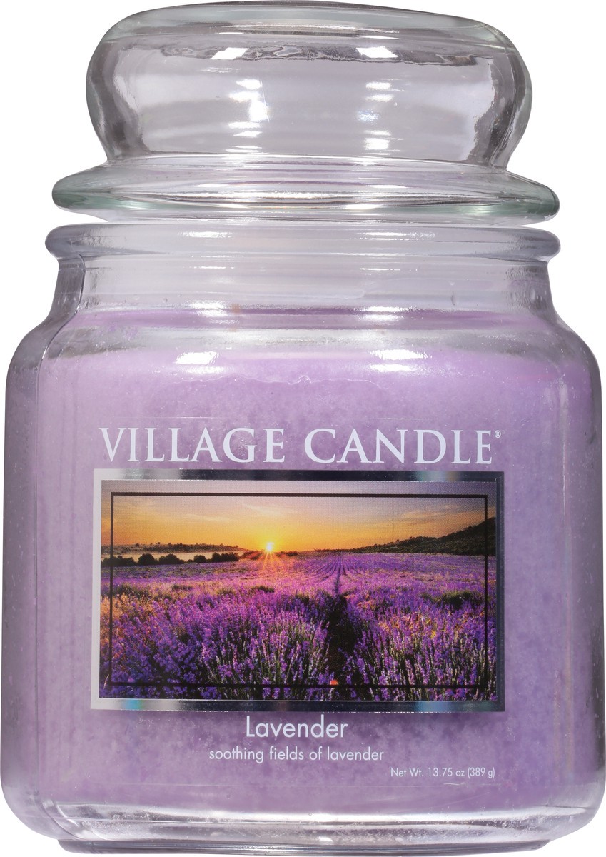 slide 7 of 9, Village Candle Lavender Medium Glass Dome - 2.05 LB, 2.05 lb