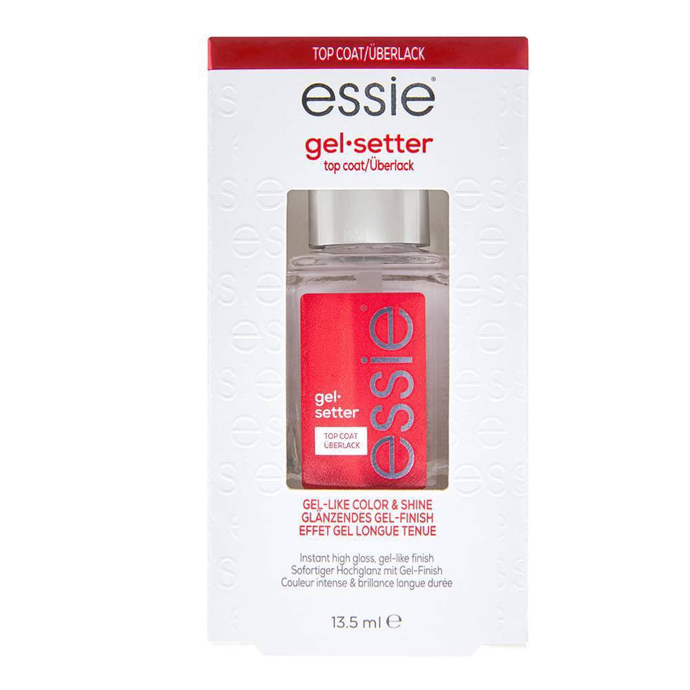 slide 1 of 13, essie Top Coat - gel-like finish - 0.46 fl oz, 0.46 fl oz