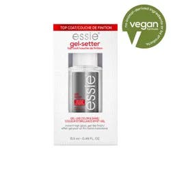 essie Top Coat - gel-like finish - 0.46 fl oz