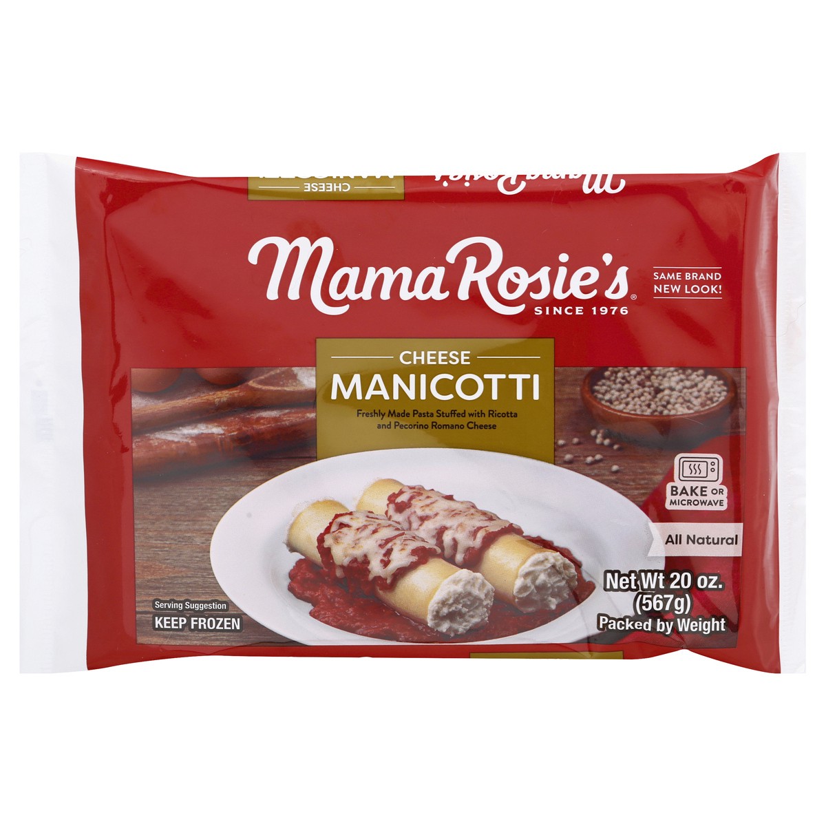 slide 10 of 13, Mama Rosie's Cheese Manicotti 20 oz, 20 oz