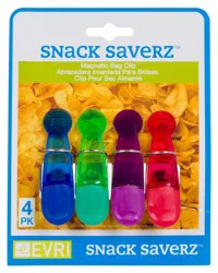 Evriholder Products Snack Saverz Magnetic Bag Clips
