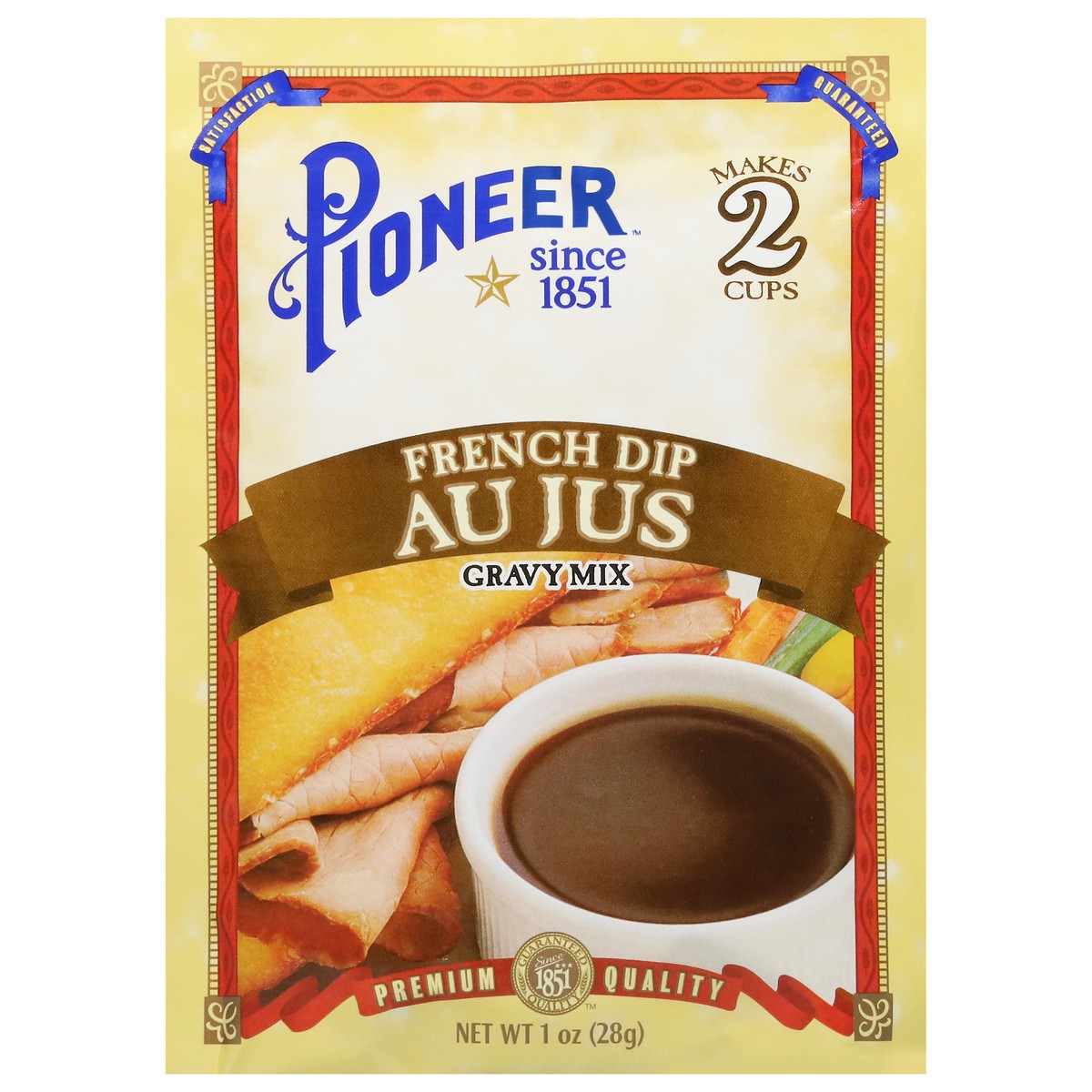 slide 1 of 9, Pioneer French Dip Au Jus Gravy Mix 1 oz, 1 oz