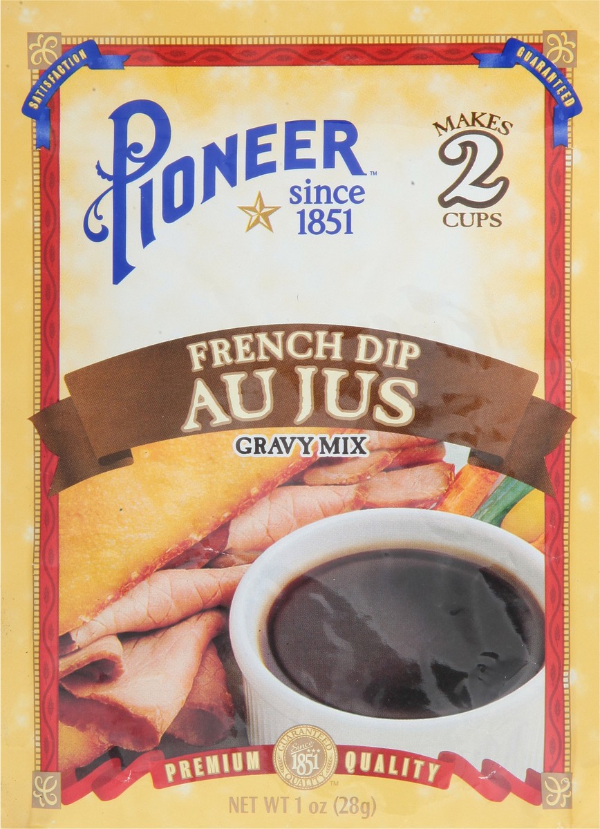 slide 9 of 9, Pioneer French Dip Au Jus Gravy Mix 1 oz, 1 oz