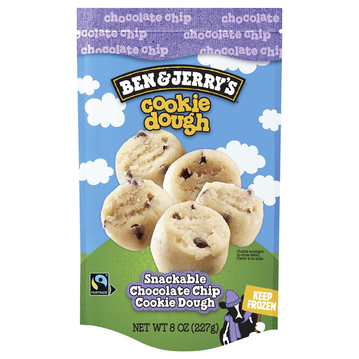 slide 1 of 3, Ben & Jerry's Dough Chunks Chocolate Chip Cookie Dough Chunks 8 oz, 8 oz