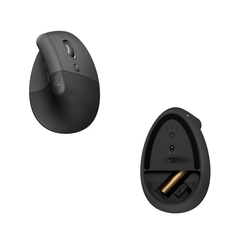 slide 3 of 6, Logitech Lift Bluetooth Mouse - Black, 1 ct