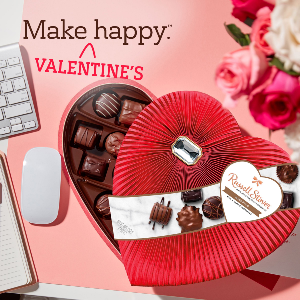 slide 21 of 25, Ruseell Stover Asst Diamond Brooch H, 10 oz