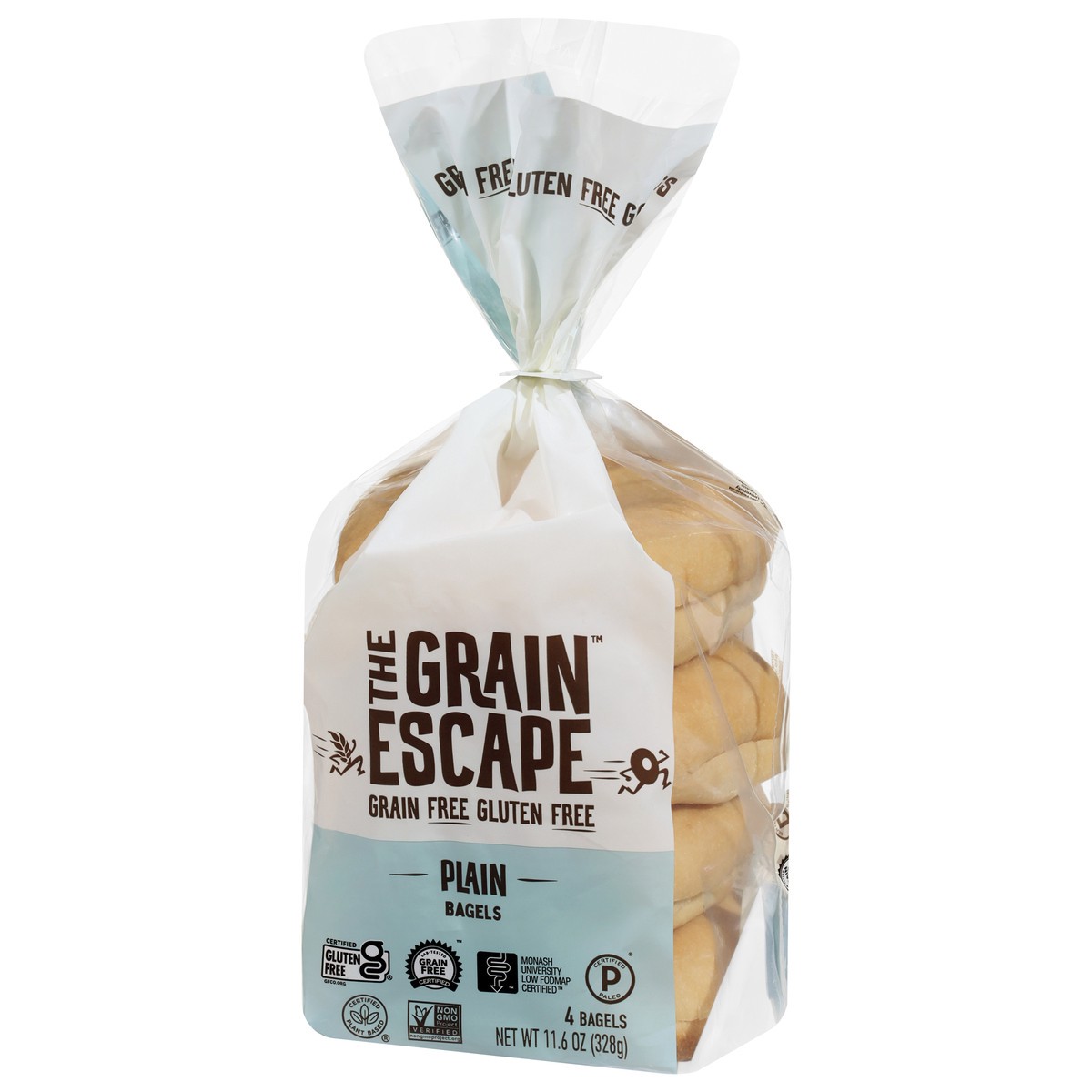 slide 8 of 14, The Grain Escape Grain Free Gluten Free Plain Bagels 4 Each, 4 ct