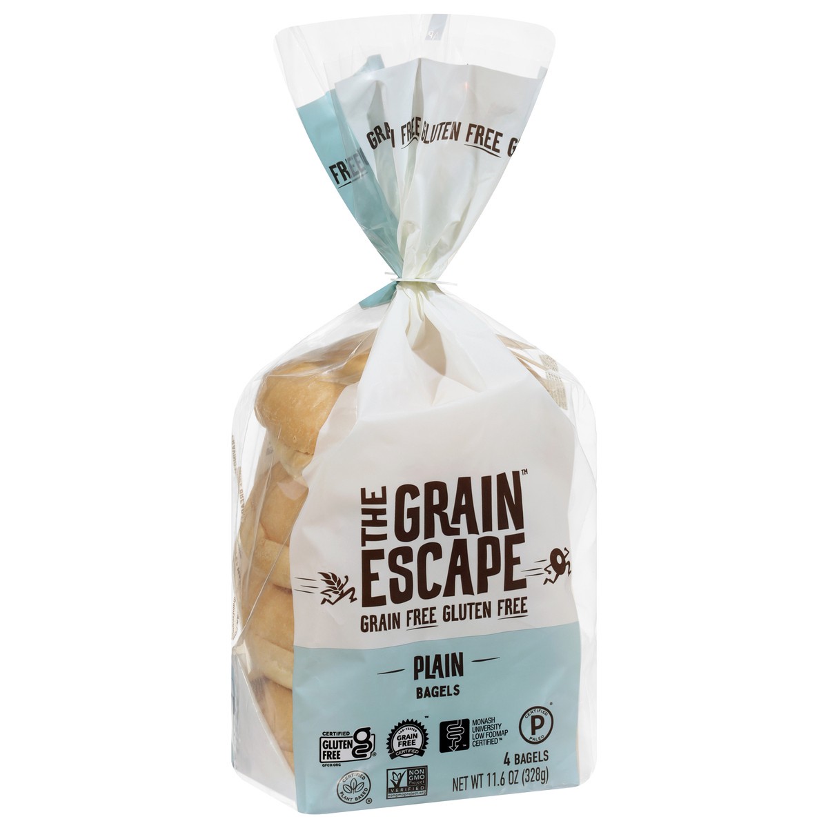 slide 2 of 14, The Grain Escape Grain Free Gluten Free Plain Bagels 4 Each, 4 ct