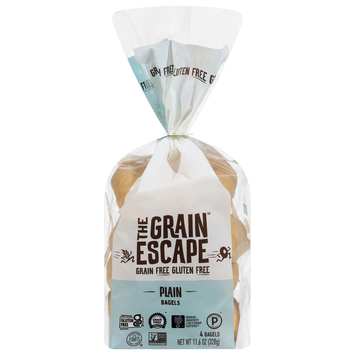 slide 5 of 14, The Grain Escape Grain Free Gluten Free Plain Bagels 4 Each, 4 ct