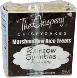 The Crispery Rainbow Sprinkles Marshmallow Rice Treats