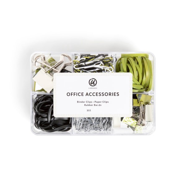 slide 1 of 4, U Brands® Office Accessory Kit, Refined Roots, Kit Of 351 Pieces, 1 ct