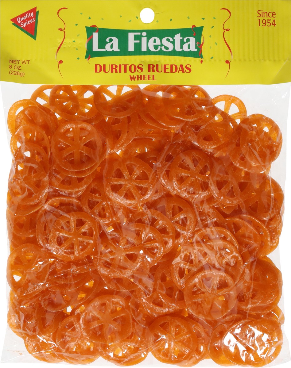 slide 10 of 13, La Fiesta Duritos Ruedas Wheel 8 oz, 8 oz