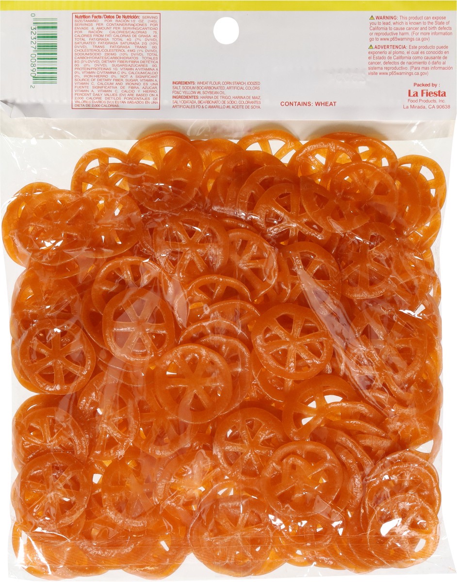 slide 2 of 13, La Fiesta Duritos Ruedas Wheel 8 oz, 8 oz