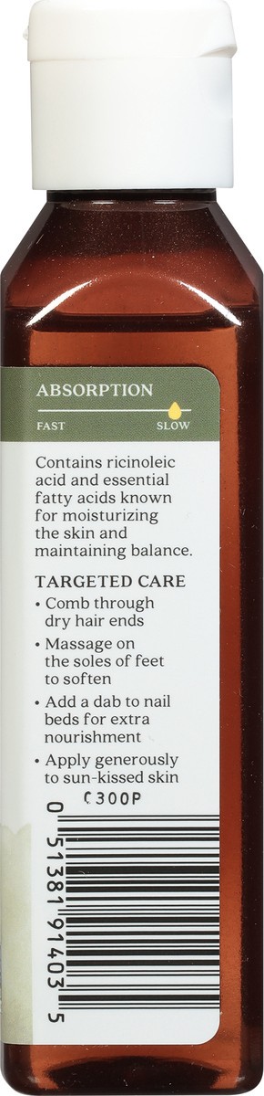 slide 8 of 9, Aura Cacia Organic Castor Skin Care Oil, 4 oz