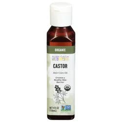 Aura Cacia Organic Castor Skin Care Oil 4 fl oz