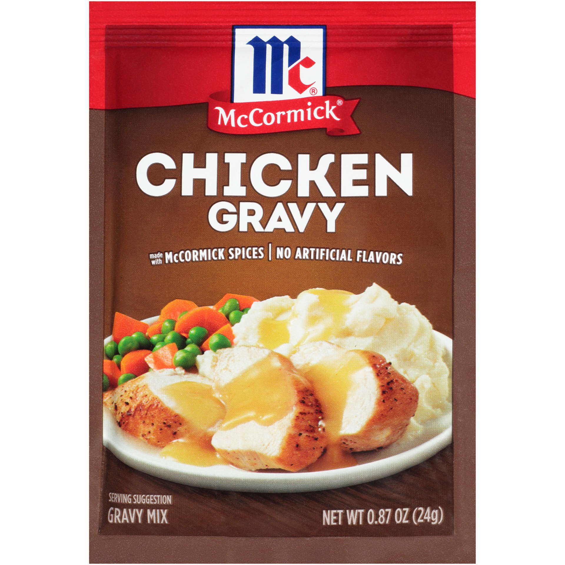 slide 1 of 9, McCormick Gravy Mix - Chicken, 0.87 oz