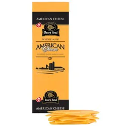 Boar's Head American Cheese Yellow, 1 lb