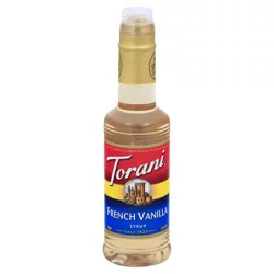 Torani Flavoring Syrup, French Vanilla - 12.7 fl oz