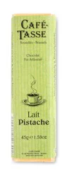 Cafe-Tasse Pistachio Milk Chocolate Bar