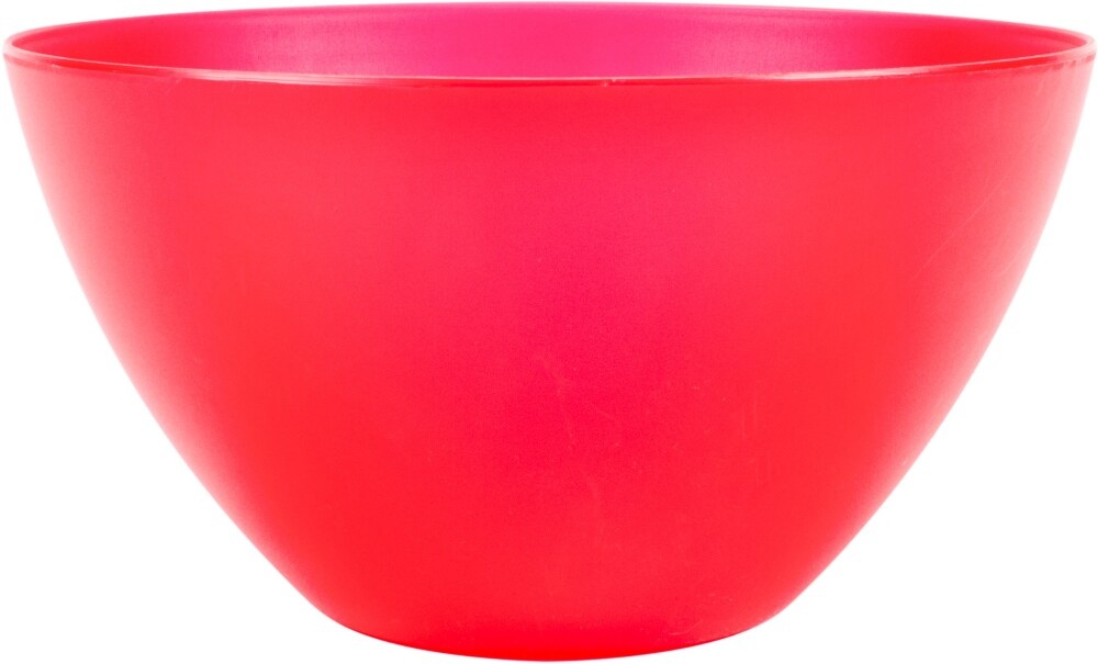 slide 1 of 1, HD Designs Outdoors Round Serving Bowl - Red, 10 in