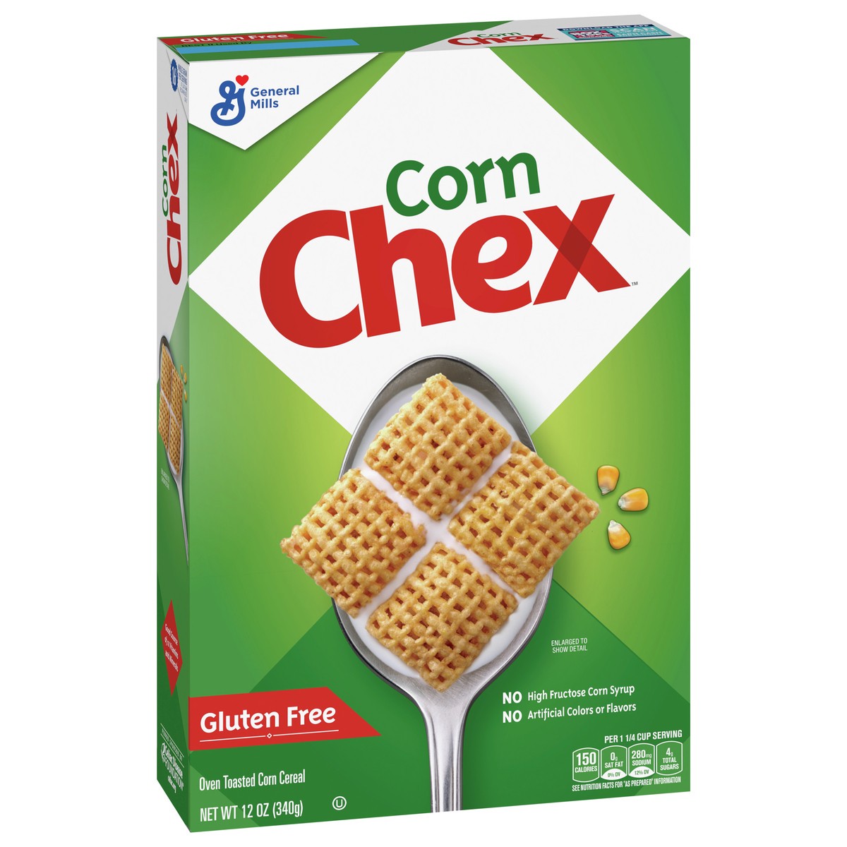 slide 2 of 9, Chex Gluten Free Breakfast Cereal, Made with Whole Grain, 12 oz, 12 oz