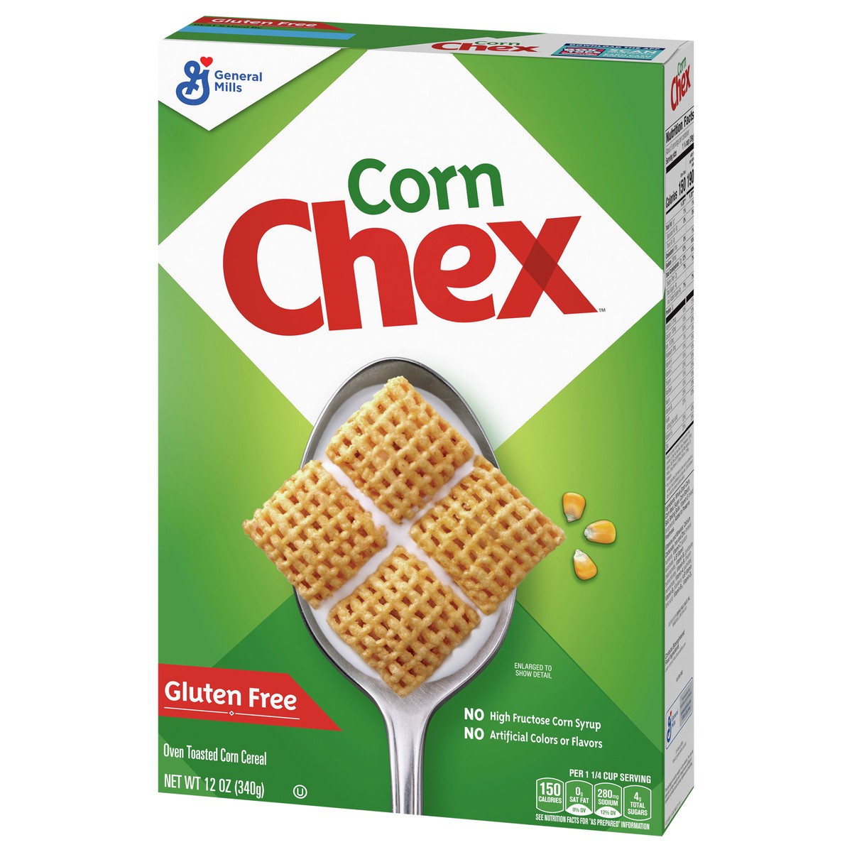 slide 6 of 9, Chex Gluten Free Breakfast Cereal, Made with Whole Grain, 12 oz, 12 oz
