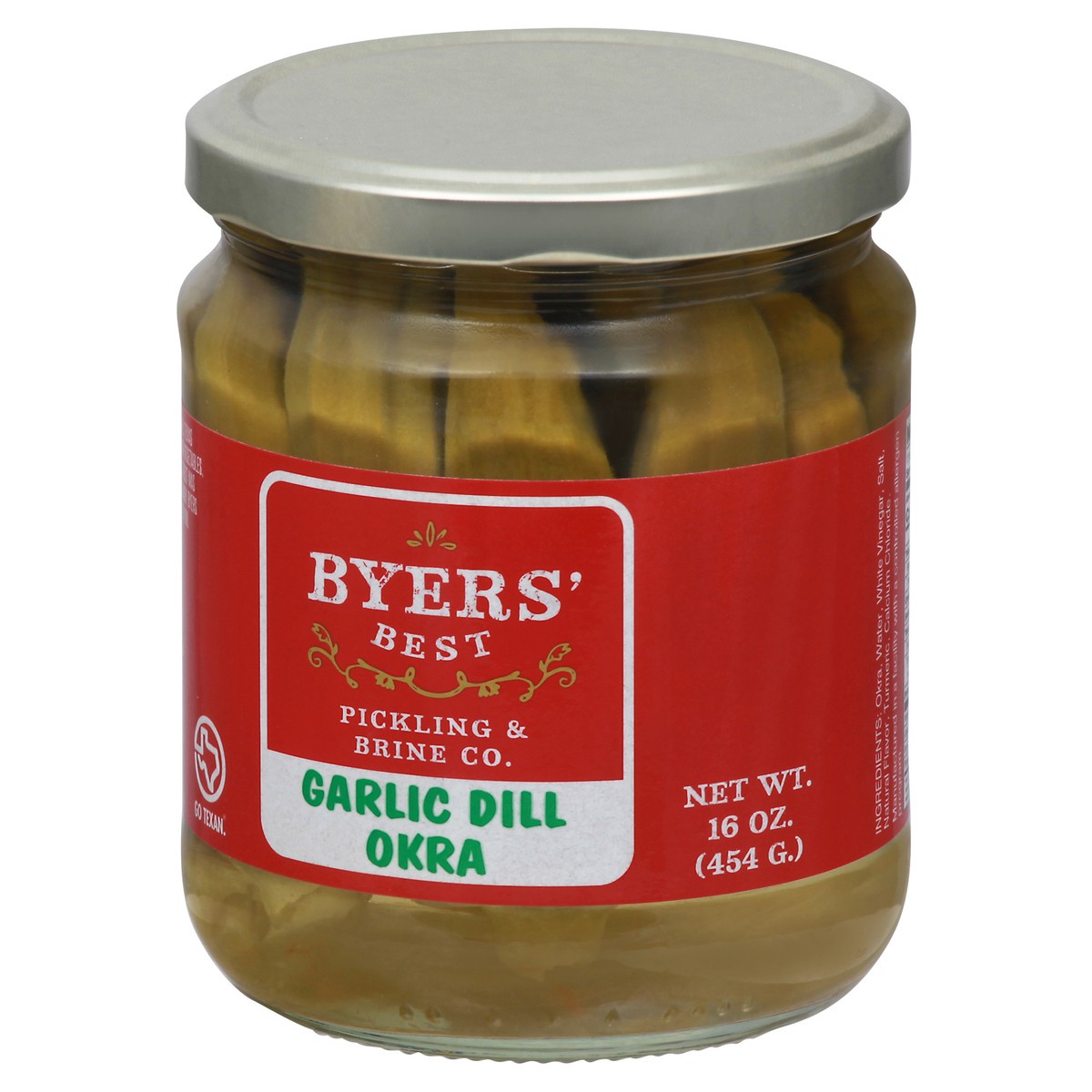 slide 11 of 14, Byers' Best Garlic Dill Okra Pickles 16 oz, 16 oz