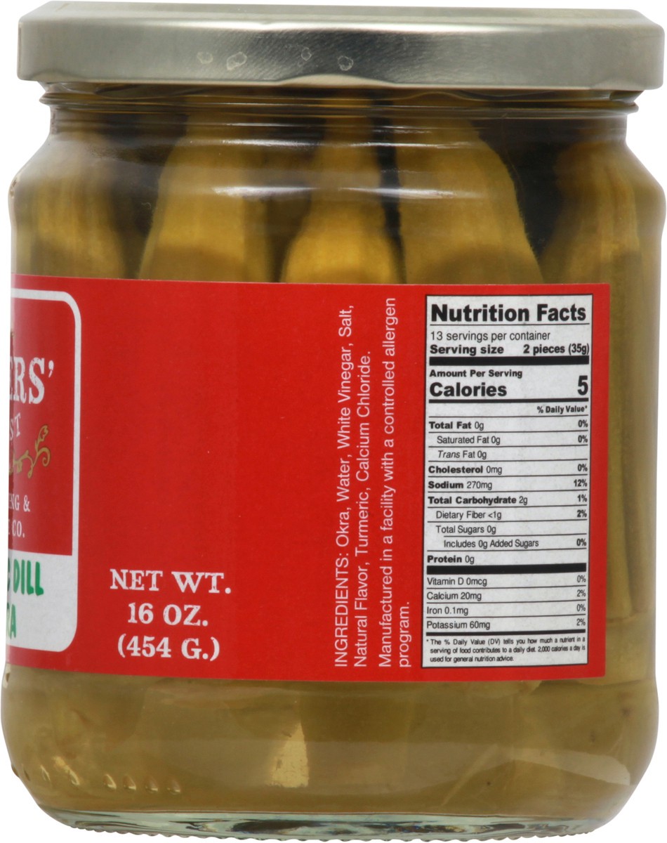 slide 13 of 14, Byers' Best Garlic Dill Okra Pickles 16 oz, 16 oz