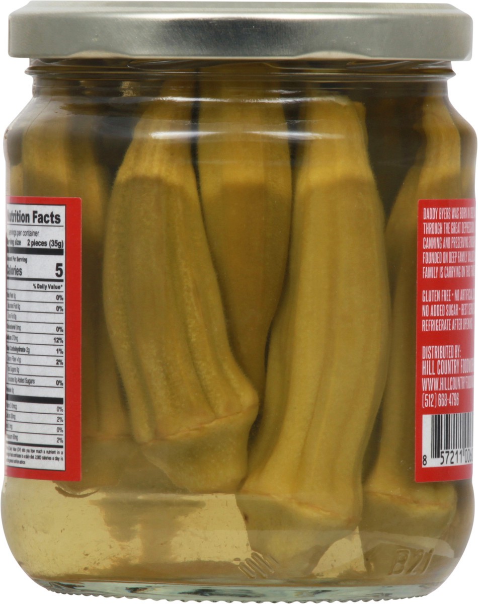 slide 5 of 14, Byers' Best Garlic Dill Okra Pickles 16 oz, 16 oz