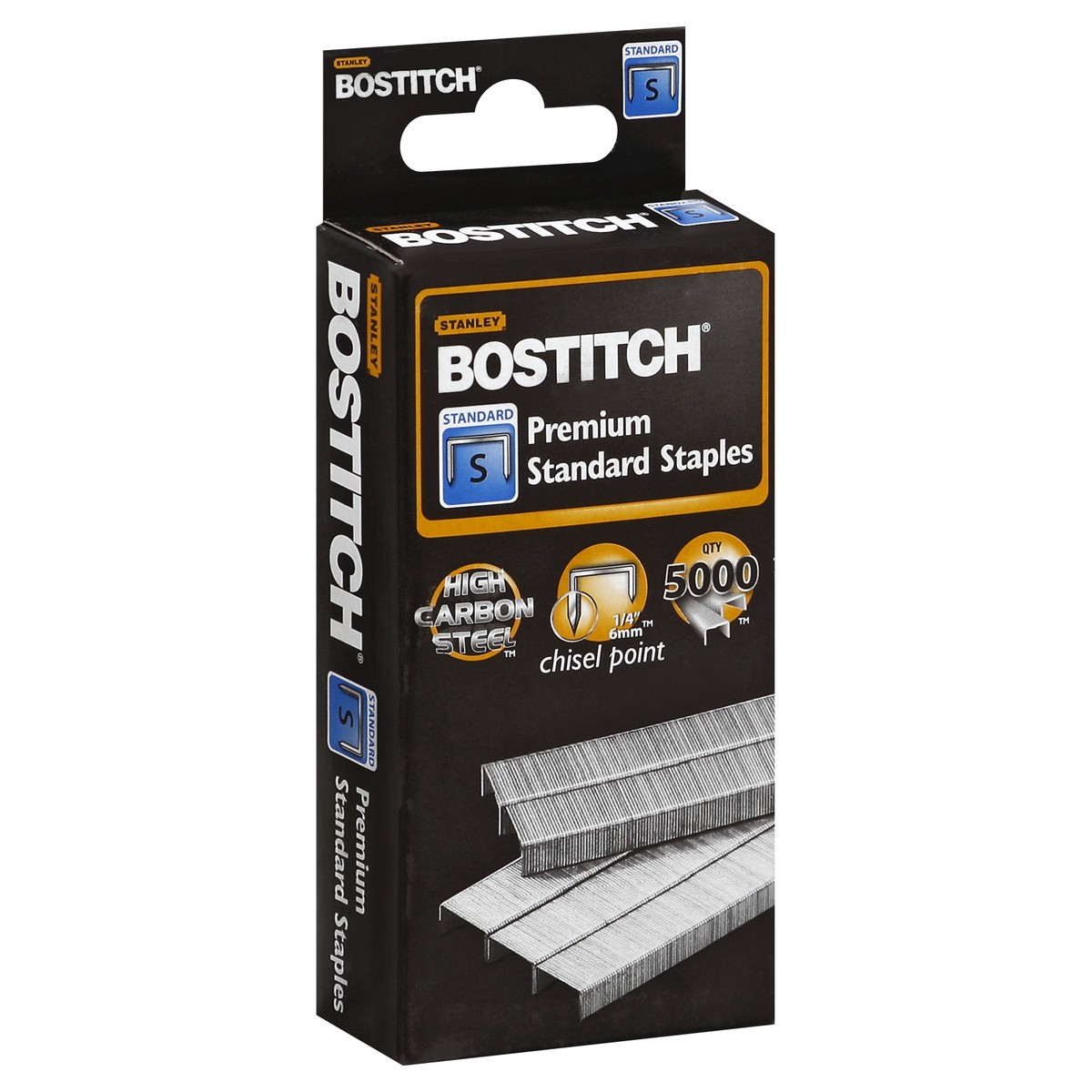 slide 5 of 5, STANLEY Bostitch Standard Staples, 5000 ct