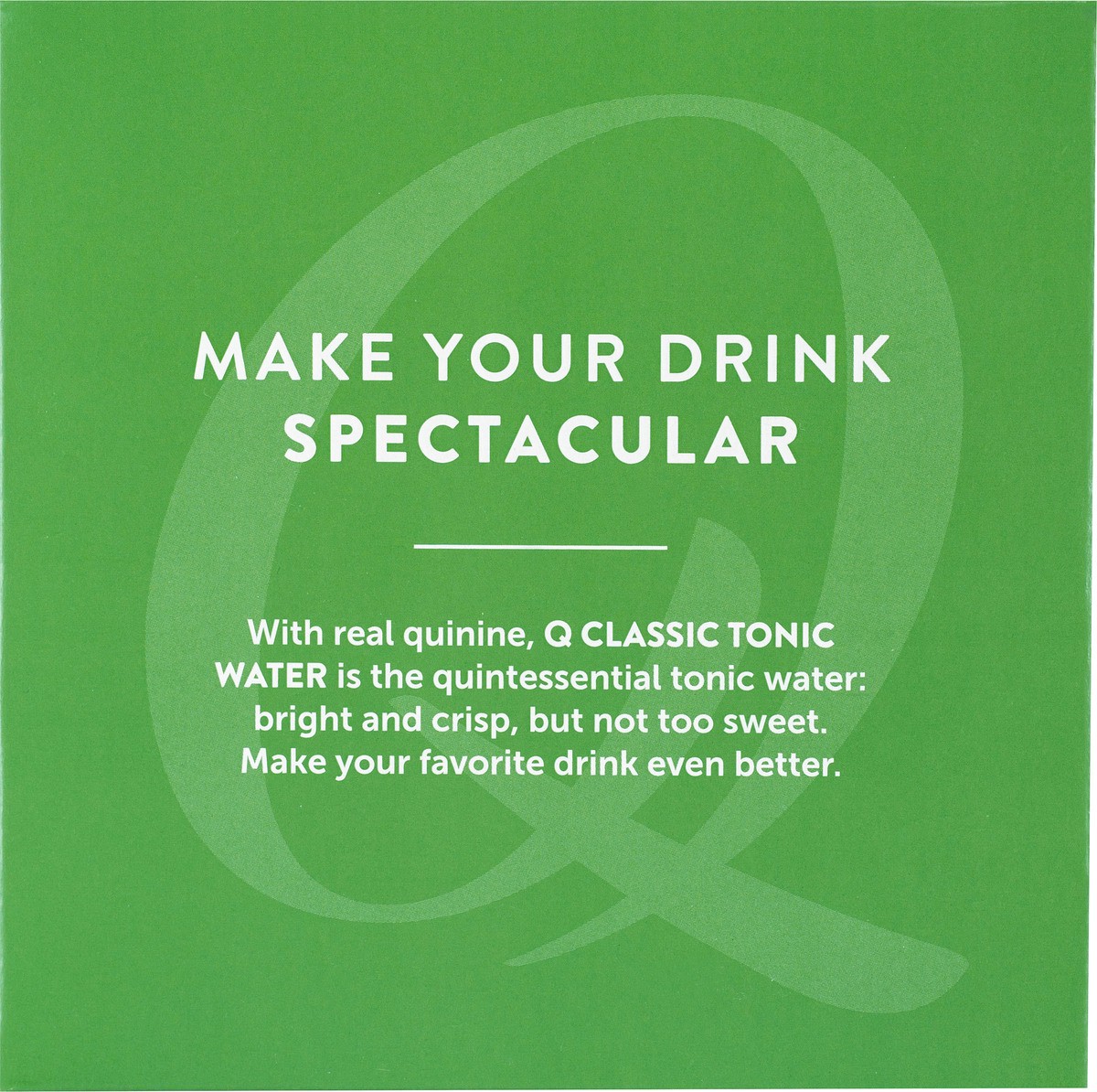 slide 9 of 10, Q Drinks Classic Tonic Water 4 ea, 4 ct