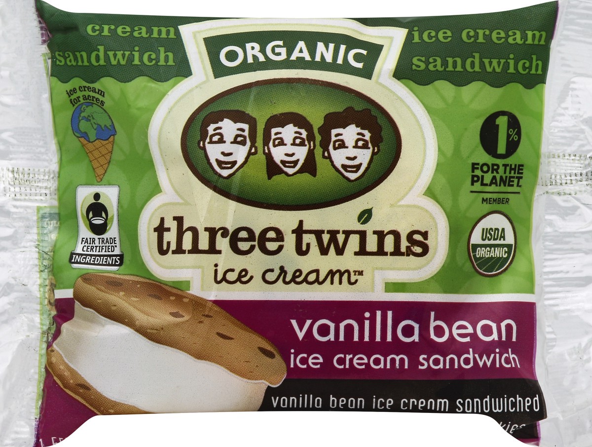 slide 5 of 5, Three Twins Ice Cream Sandwich 5 oz, 5 oz