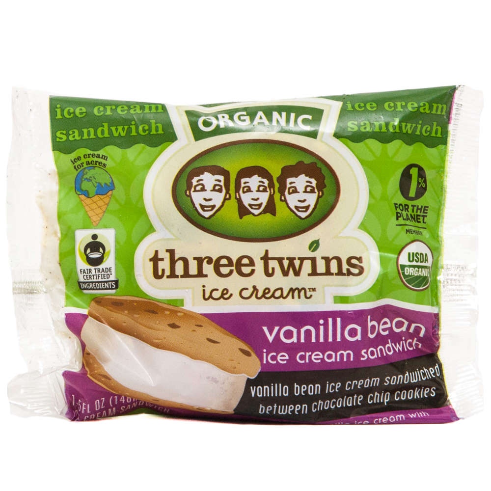 slide 1 of 5, Three Twins Ice Cream Sandwich 5 oz, 5 oz