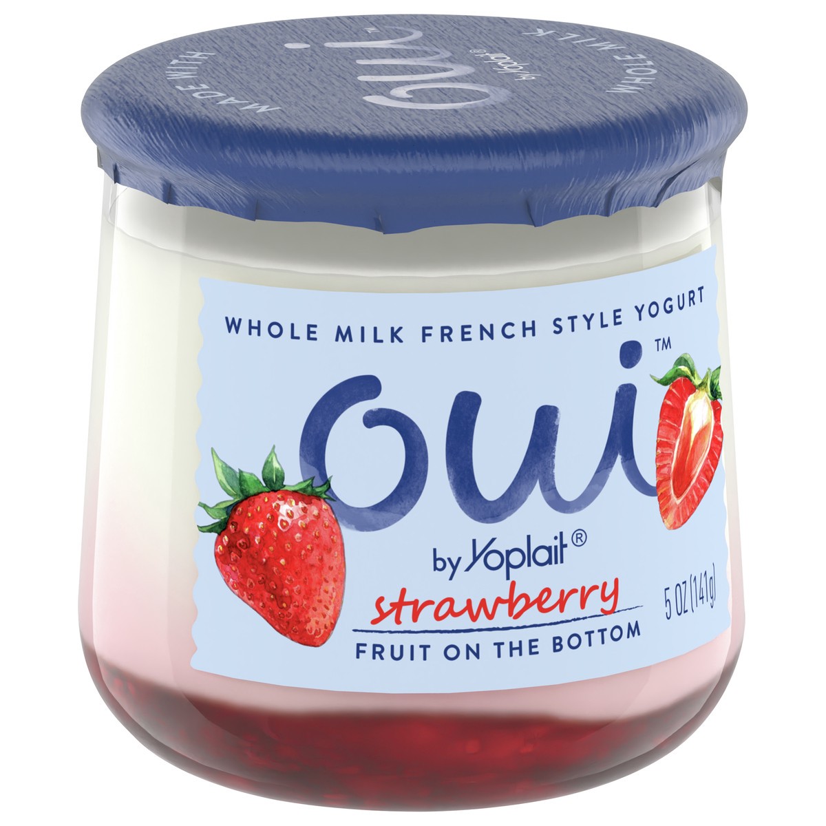 slide 7 of 9, Oui Strawberry Flavored French Style Yogurt - 5oz, 5 oz