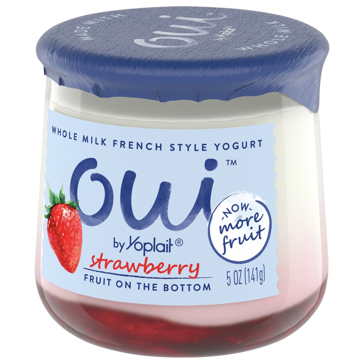 slide 2 of 9, Oui Strawberry Flavored French Style Yogurt - 5oz, 5 oz
