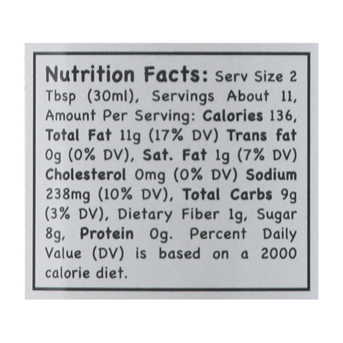 slide 8 of 12, Wee Willy's White French Salad Dressing, 