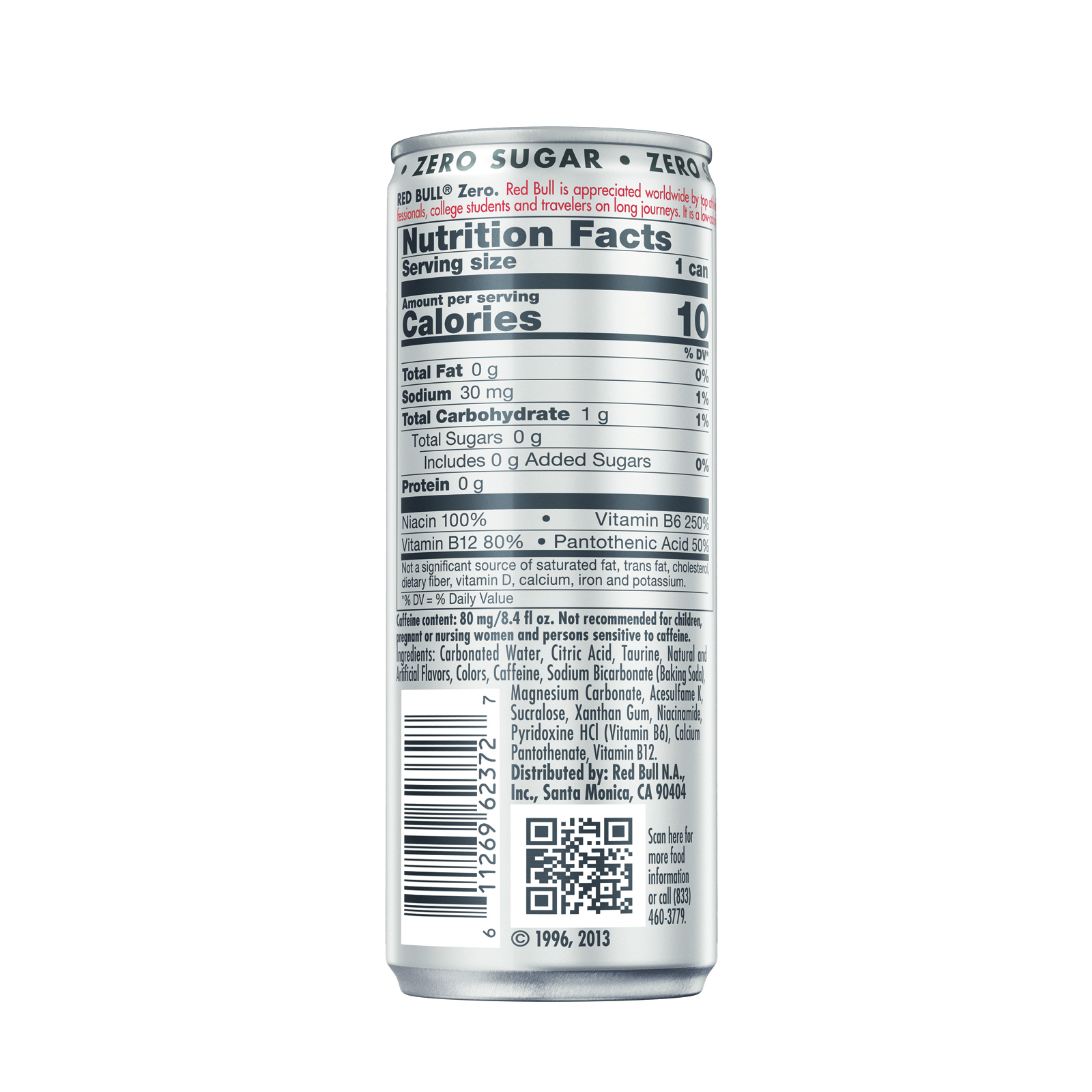 slide 4 of 9, Red Bull Zero Sugar Energy Drink 24 - 8.4 fl oz Cans, 24 ct