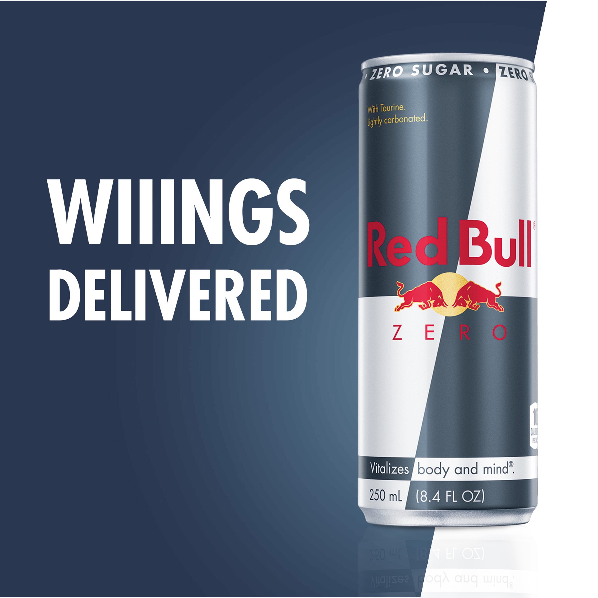 slide 9 of 9, Red Bull Zero Sugar Energy Drink 24 - 8.4 fl oz Cans, 24 ct