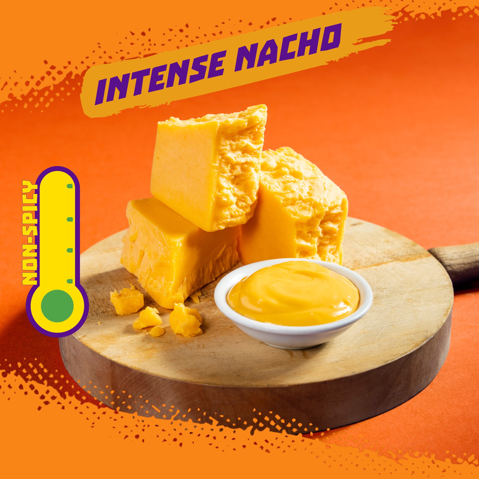 slide 6 of 9, Takis Intense Nacho Waves 8 oz Sharing Size Bag, Cheese Flavored Zero Heat Cheesy Wavy Potato Chips, 8 oz