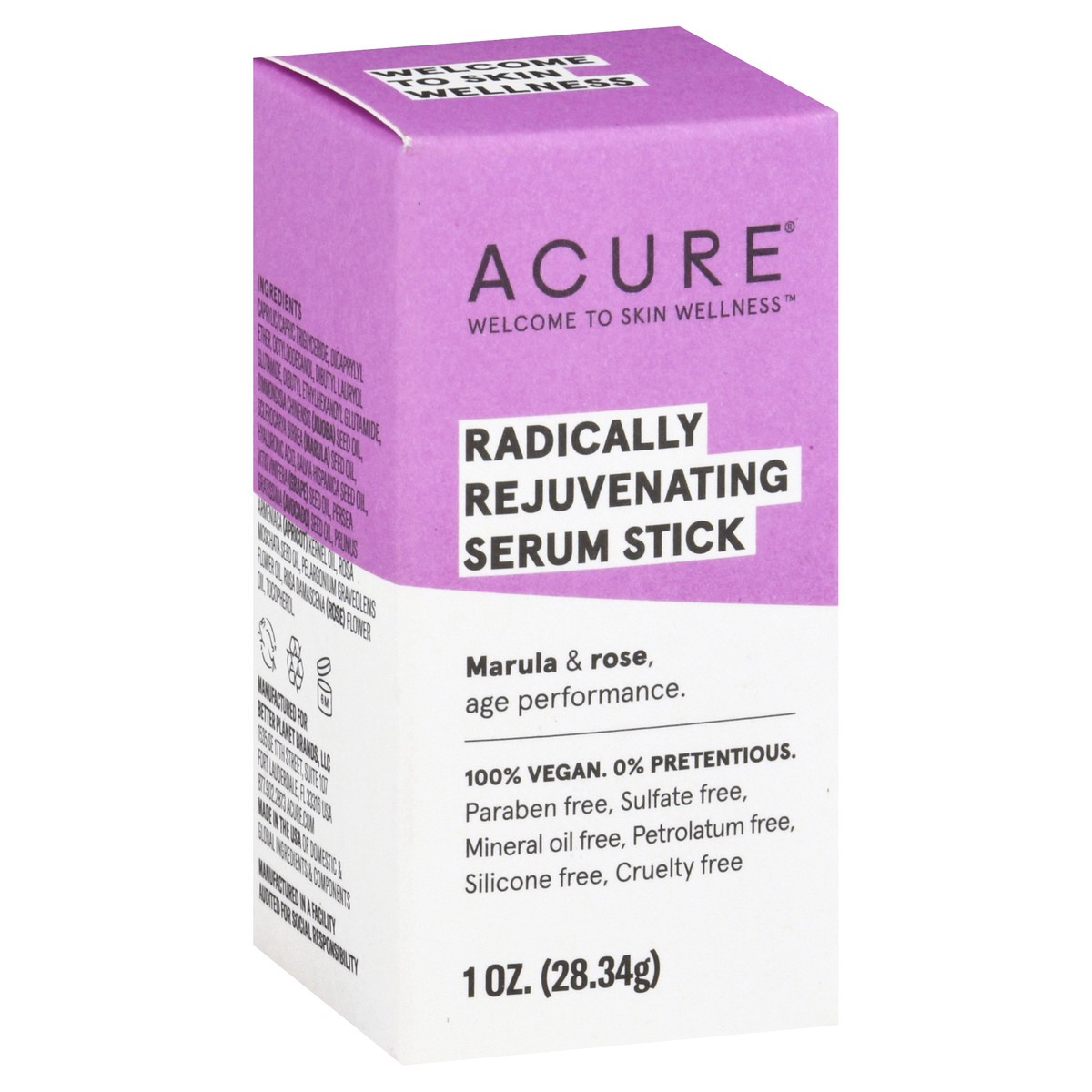 slide 3 of 12, ACURE Radically Rejuvenating Marula & Rose Serum Stick 1 oz, 1 oz
