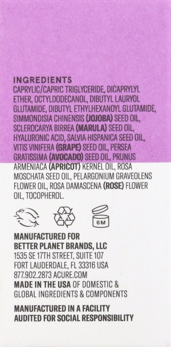 slide 8 of 12, ACURE Radically Rejuvenating Marula & Rose Serum Stick 1 oz, 1 oz