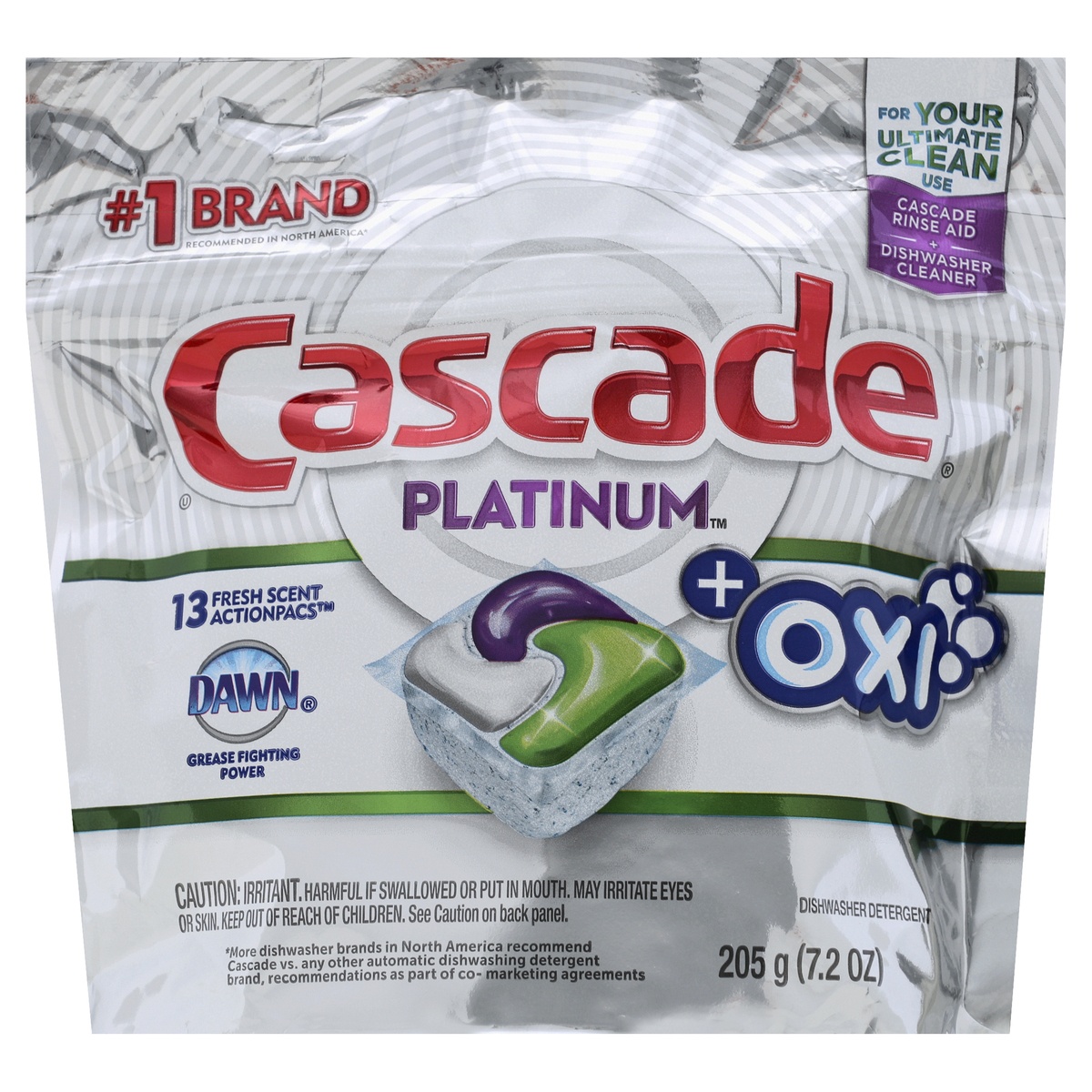 slide 1 of 1, Cascade Dishwasher Detergent 13 ea, 13 ct