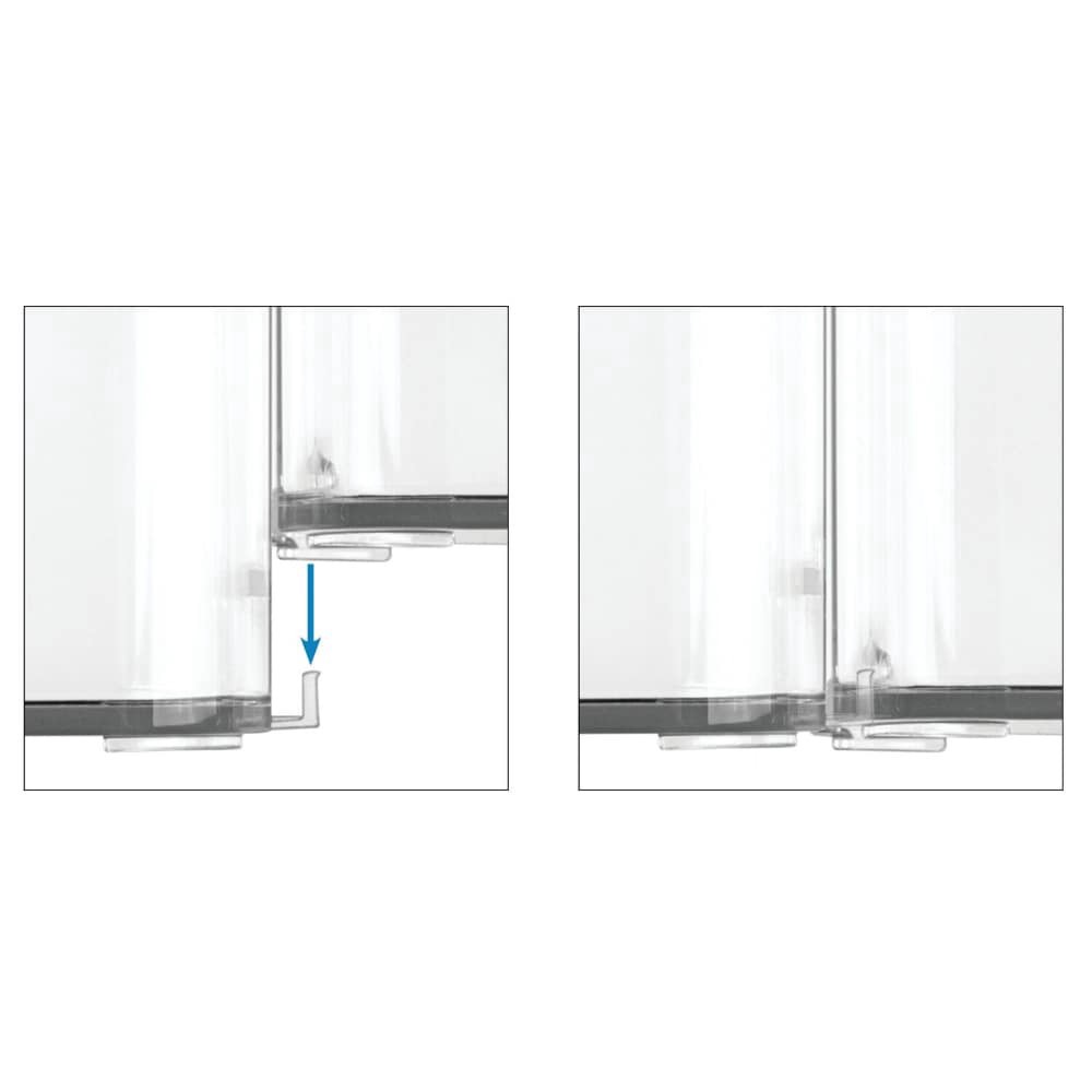 slide 4 of 5, Idesign Clarity Divided Drawer Organizer, 1 ct