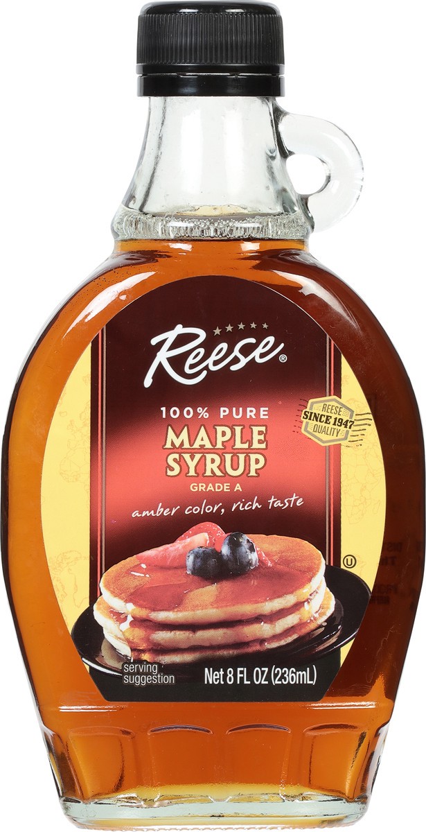 slide 8 of 11, Reese 100% Pure Maple Syrup 8 fl oz, 8 fl oz